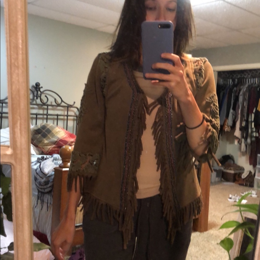 Fun, fringed jacket - Picture 2 of 3